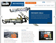 Tablet Screenshot of mwdrill.com